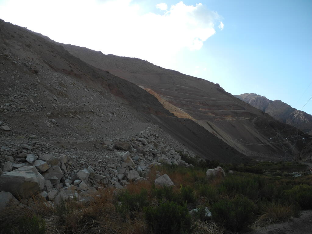 Die Serpentinen von unten