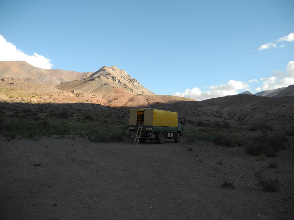 Übernachtungsplatz im Tal des Rio del Carmen