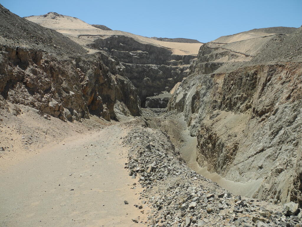 Blick in den unteren Tagebau