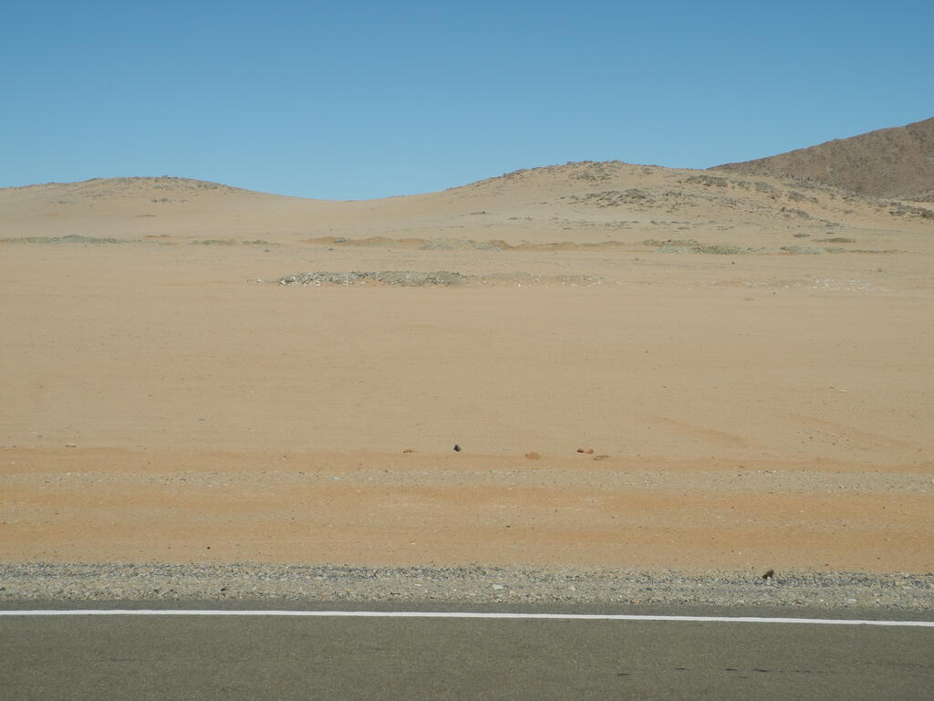 Fahrt durch die Wüste