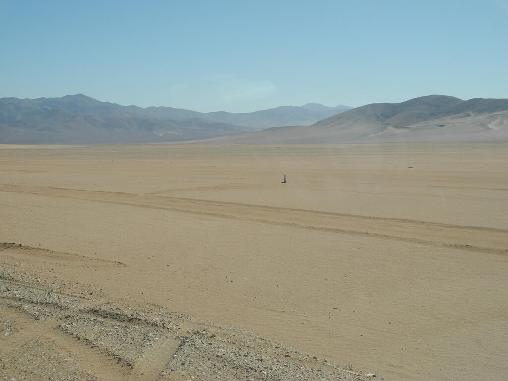 Fahrt durch die Wüste