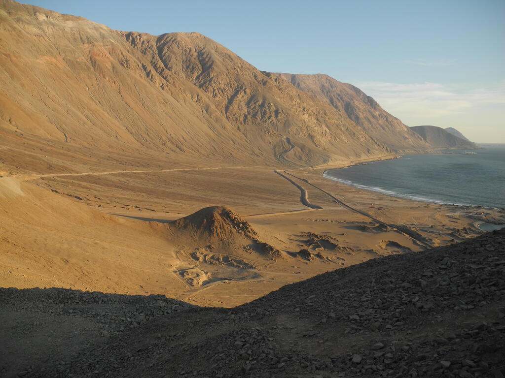 Cabo Paquica mit Blick nach Süden