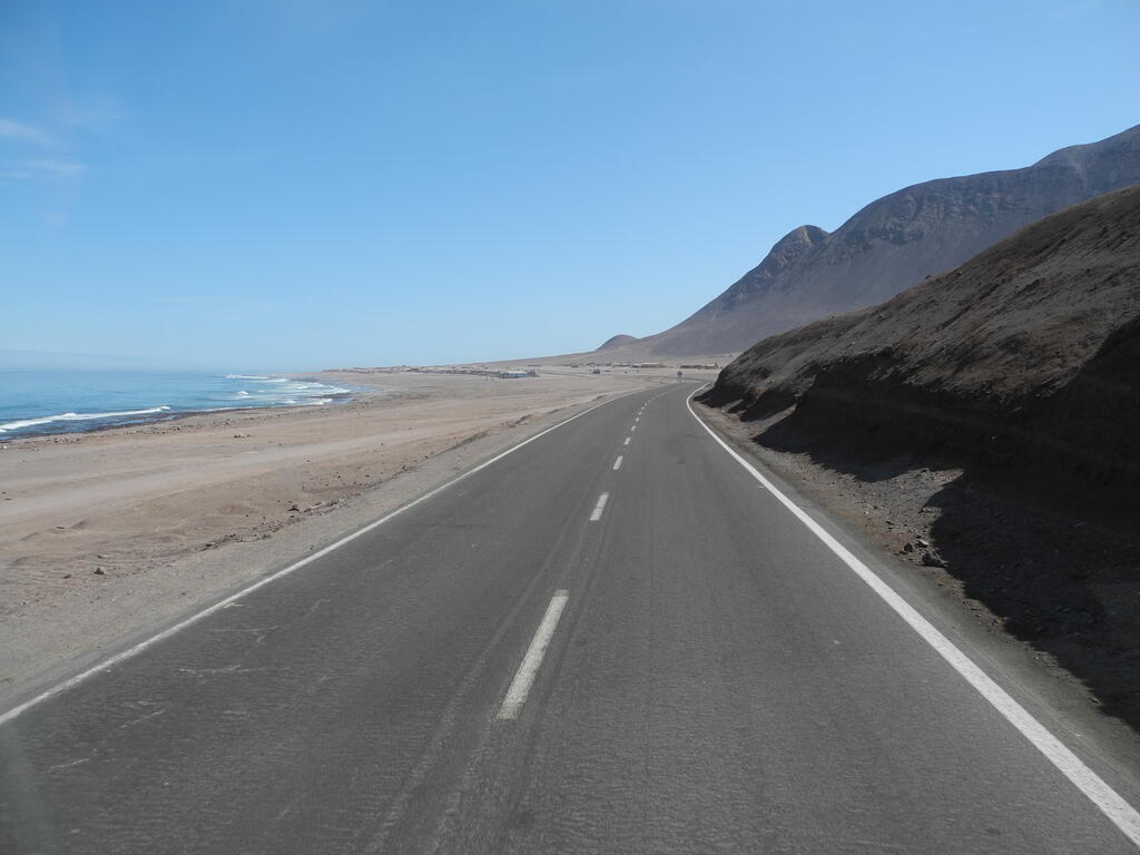 Landschaft an der Pazifikküste