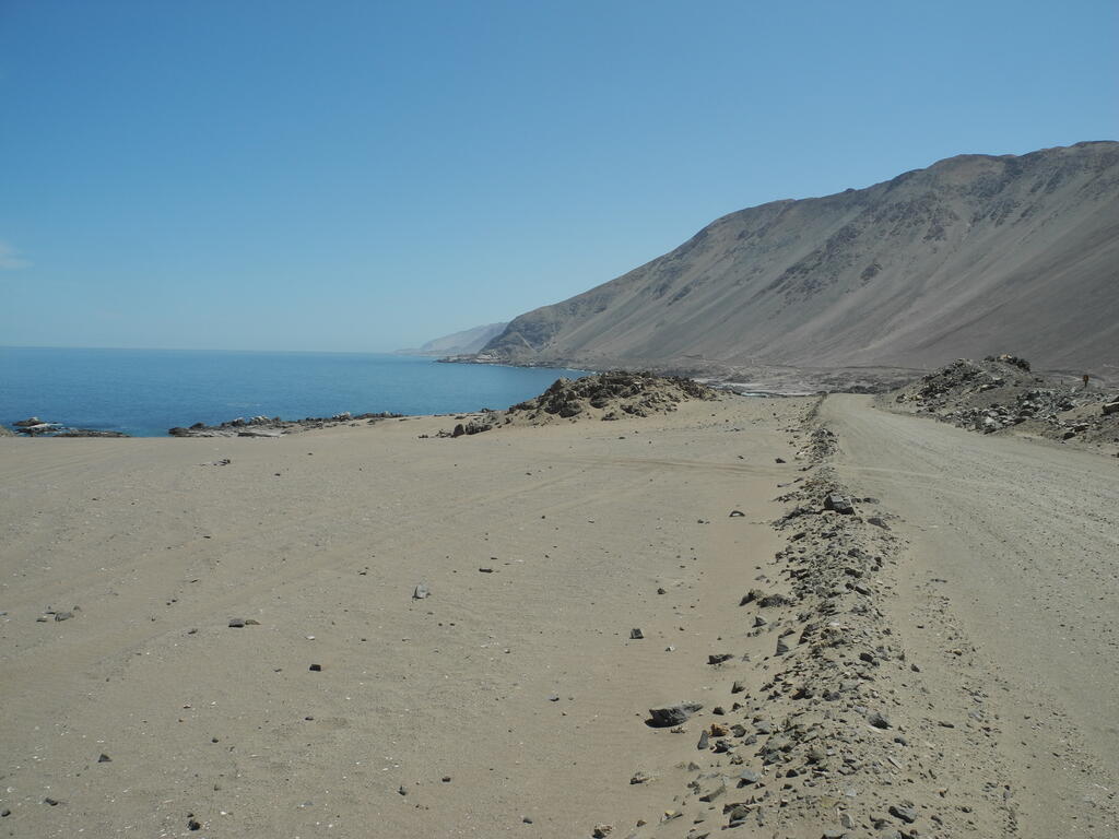 Landschaft an der Pazifikküste