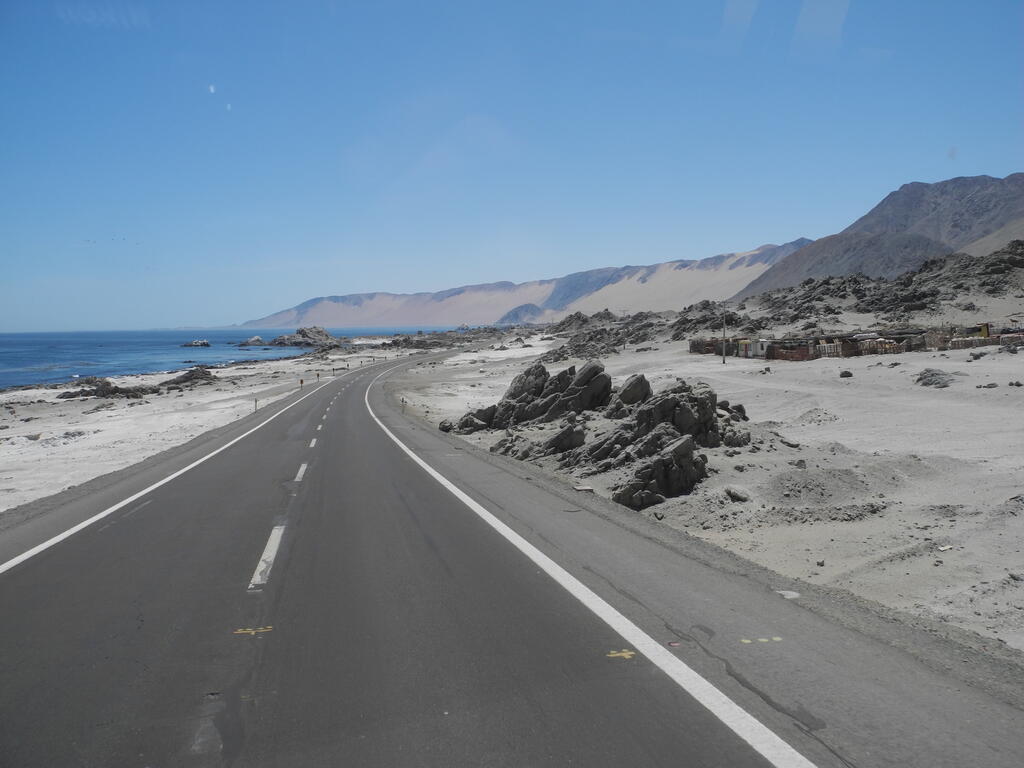 Landschaft an der Pazifikküste