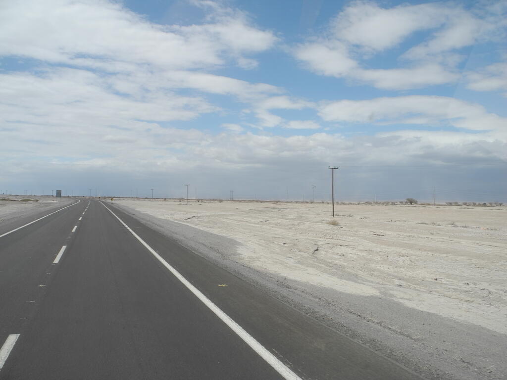 Wolken über der Wüste