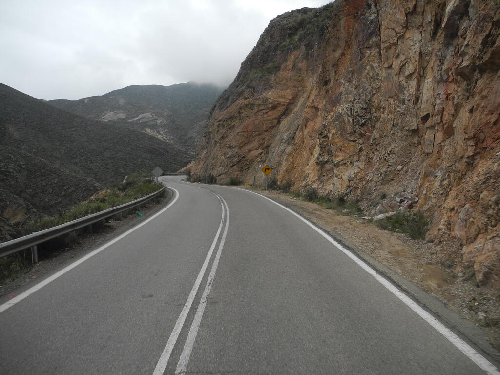 Ruta 11 in höheren Bereich