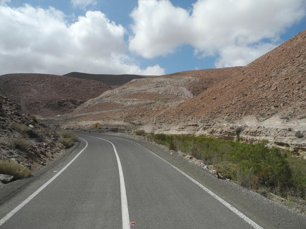 Landschaft an der Straße A-331