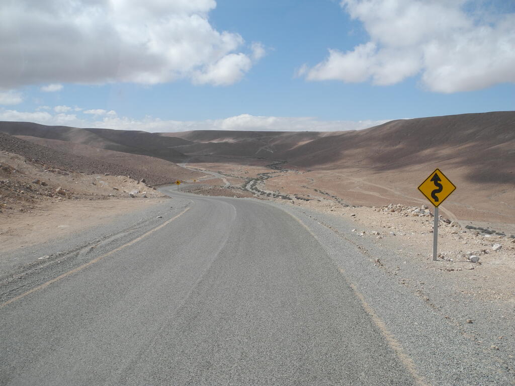 Landschaft an der Straße A-331