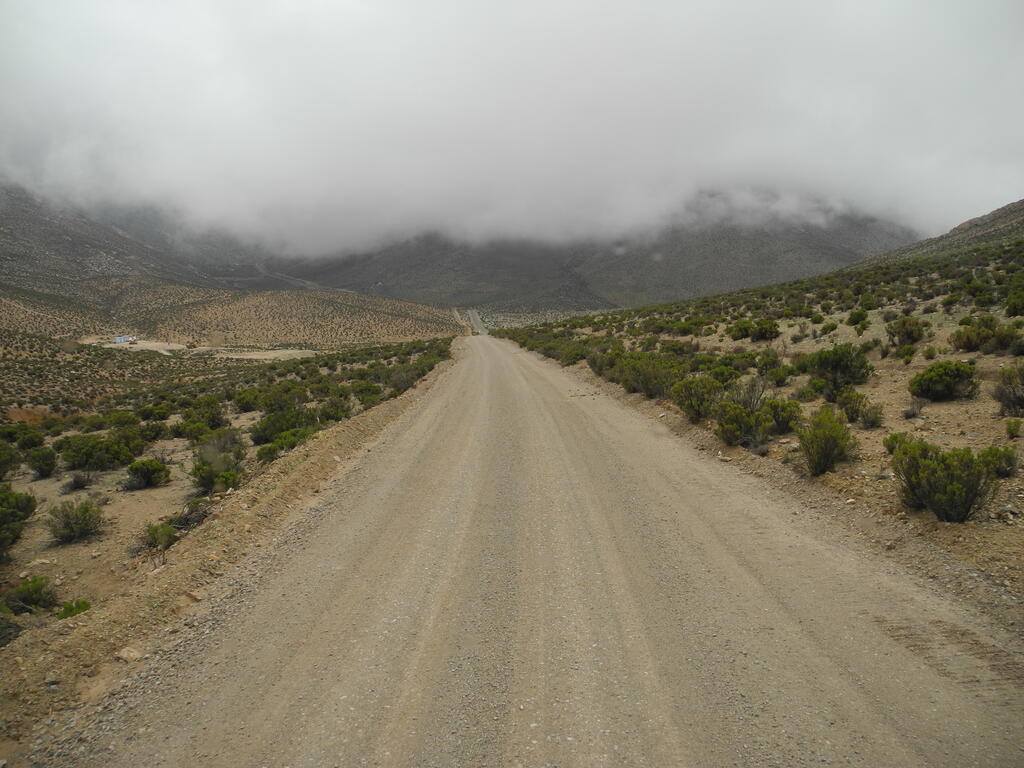 Landschaft an der Straße A-555