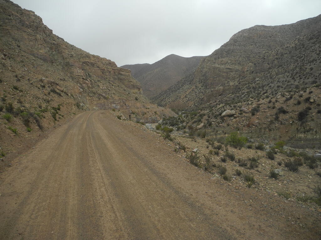 Landschaft an der Straße A-555