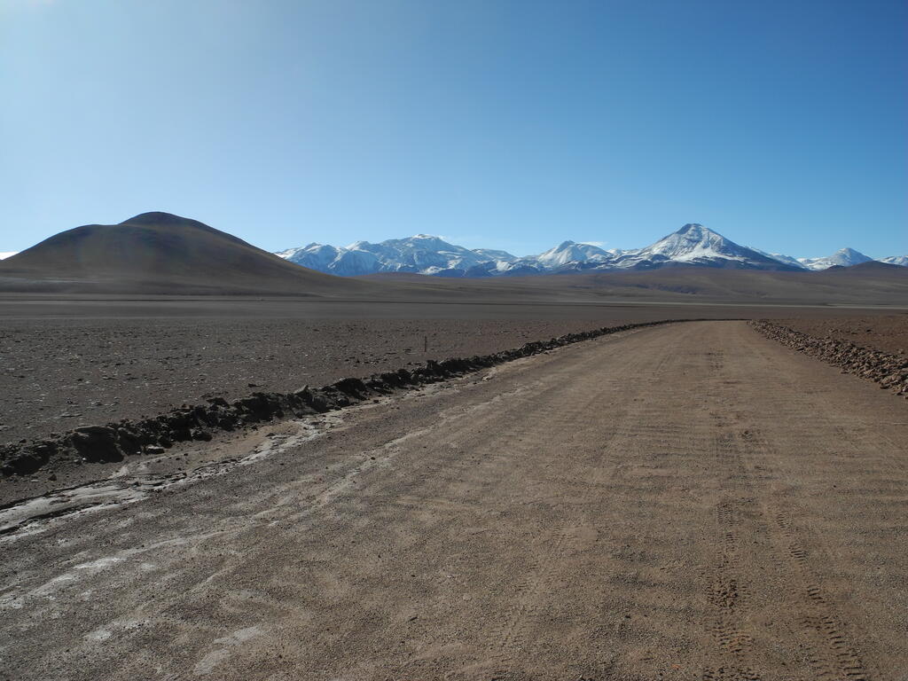 Etwas näher nochmal die Vulkane
