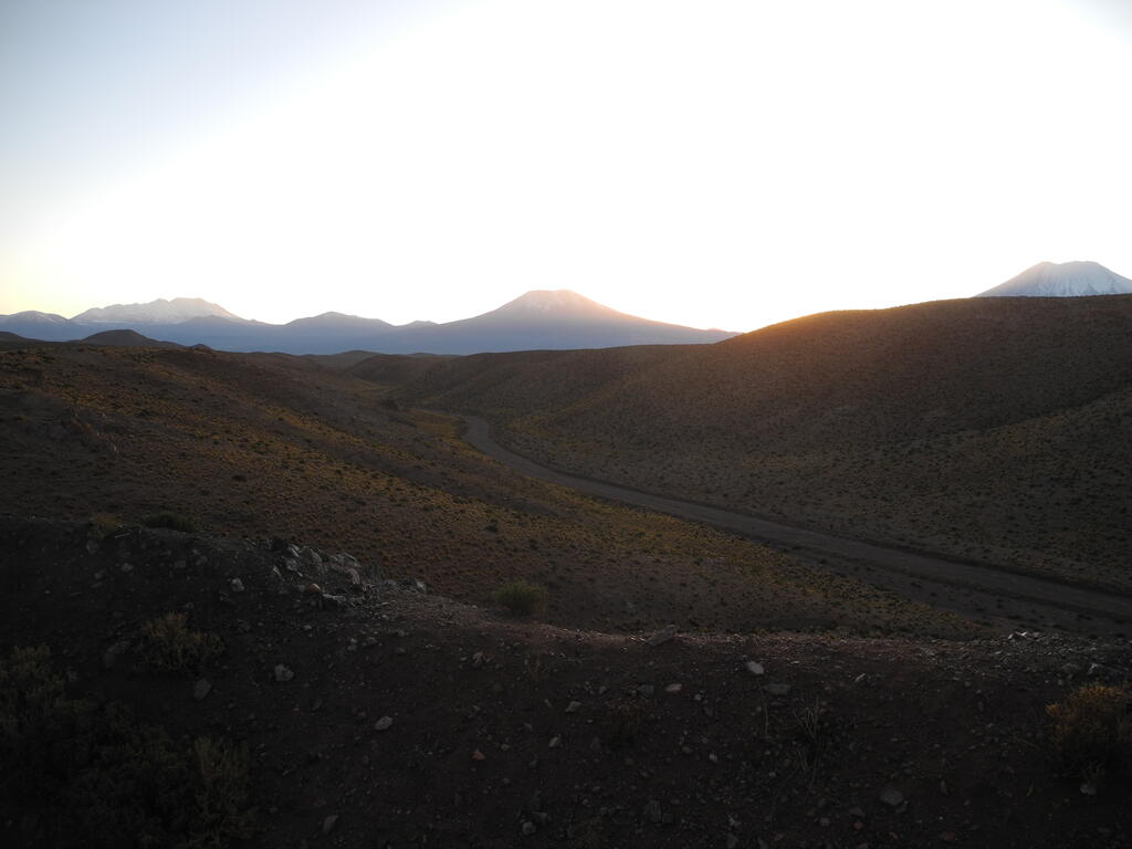 Sonnenaufgang über dem Cerro Chela