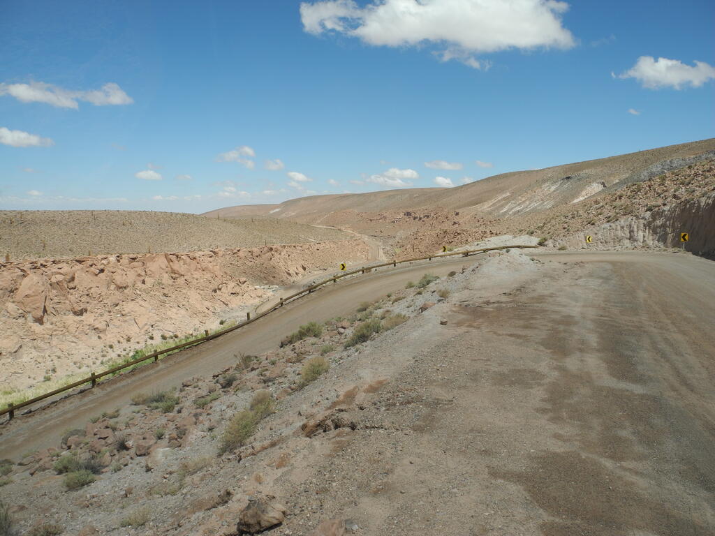 Das Tal des Rio Puritama