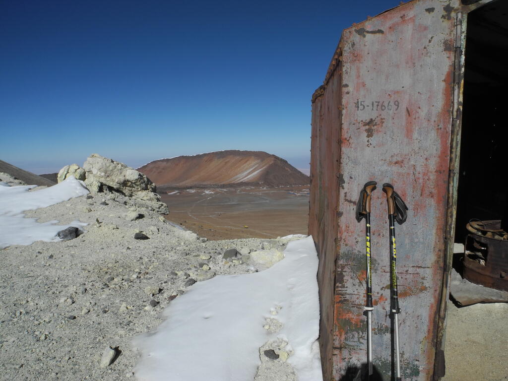 Alter Unterstand in der Schwefelgrube