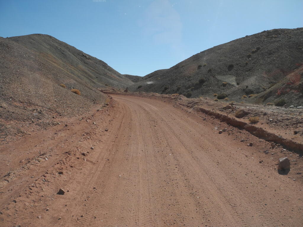 Landschaft an der Straße B-355