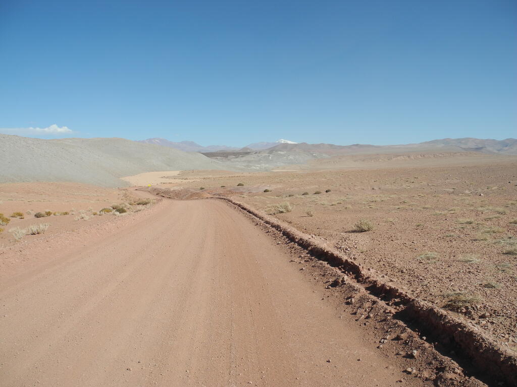 Landschaft an der Straße B-355