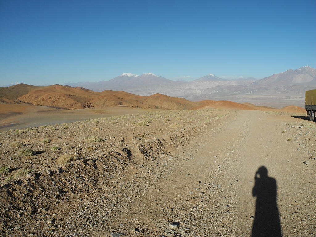 Aussicht nach Nordwest vom Übernachtungsplatz