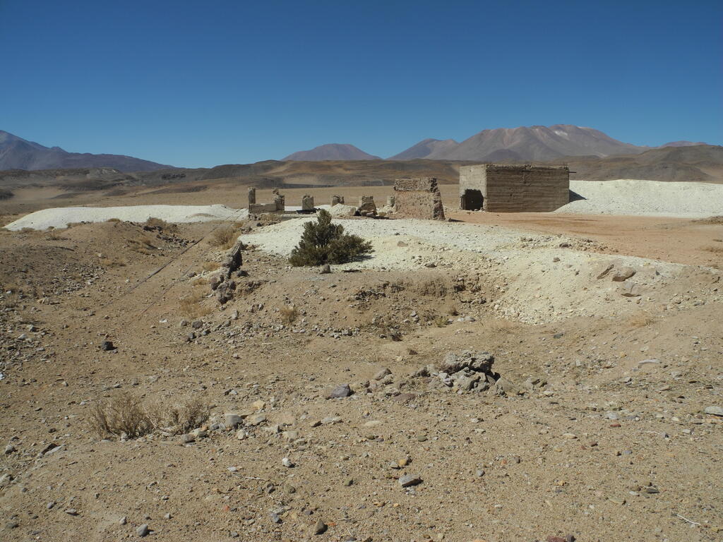 Ehemalige Schwefelverladung in Monturaqui