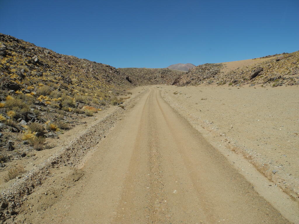 Straße zum Llullaillaco Park