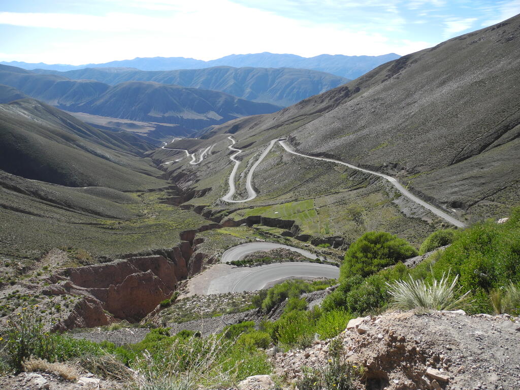 Jetzt geht es abwärts...