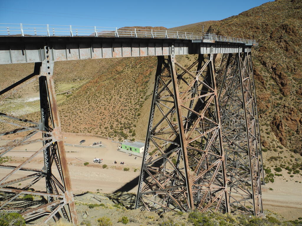 Und noch ein Foto von der Brücke
