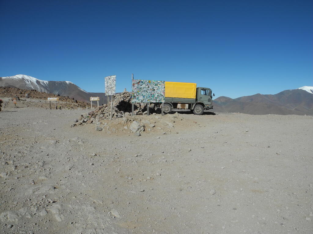 Passhöhe auf ca. 4940m