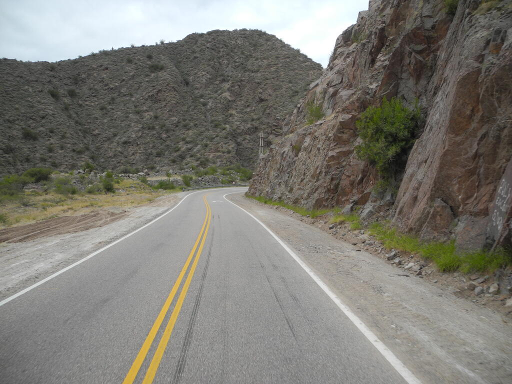 RN40 im Tal des Rio Belén