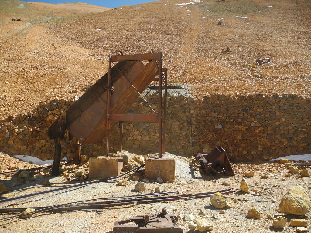 Ein weiterer Rest einer solchen Anlage