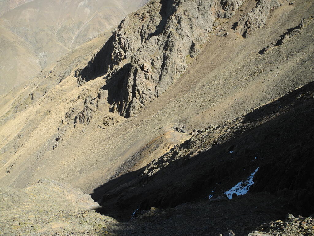 Blick auf Mina Rosario abajo