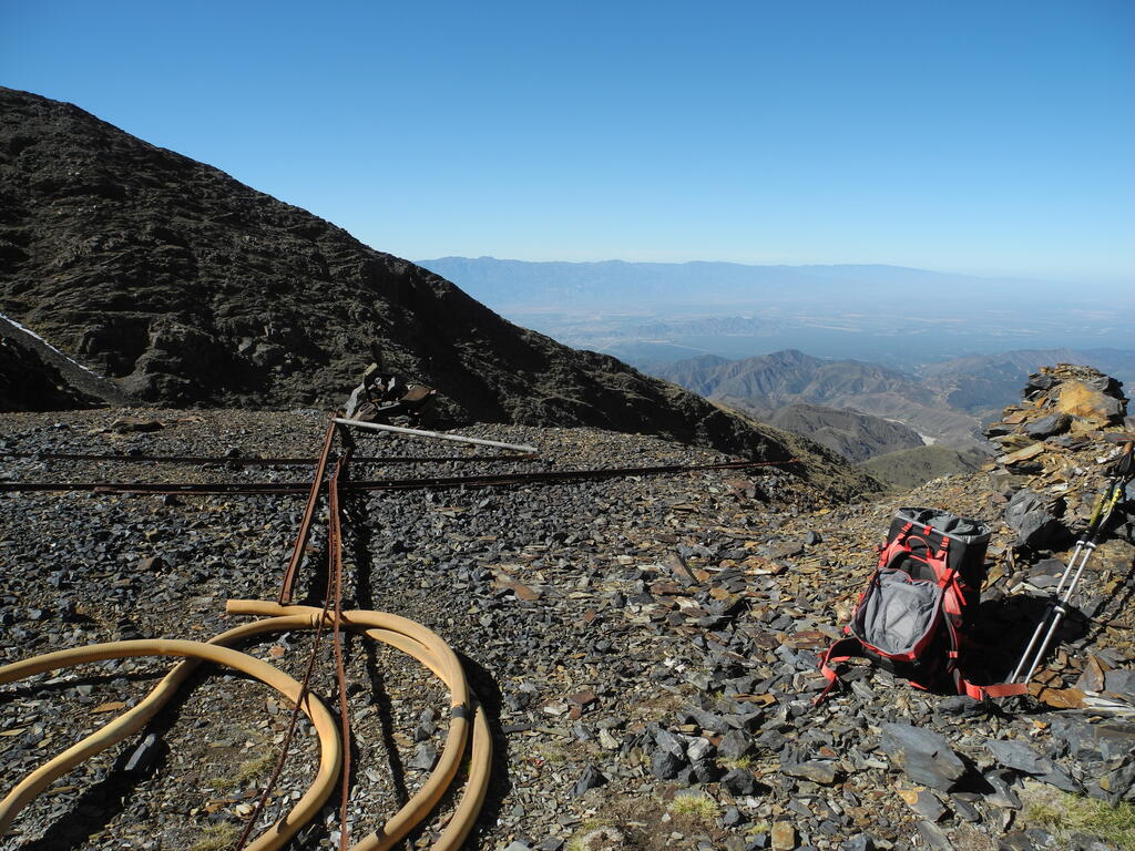 Halde mit interessanten Steinen