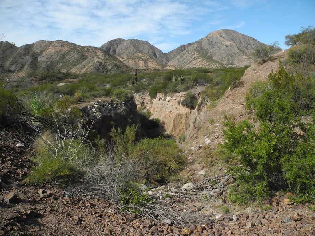 Einer der beiden Tagebaue der Grube