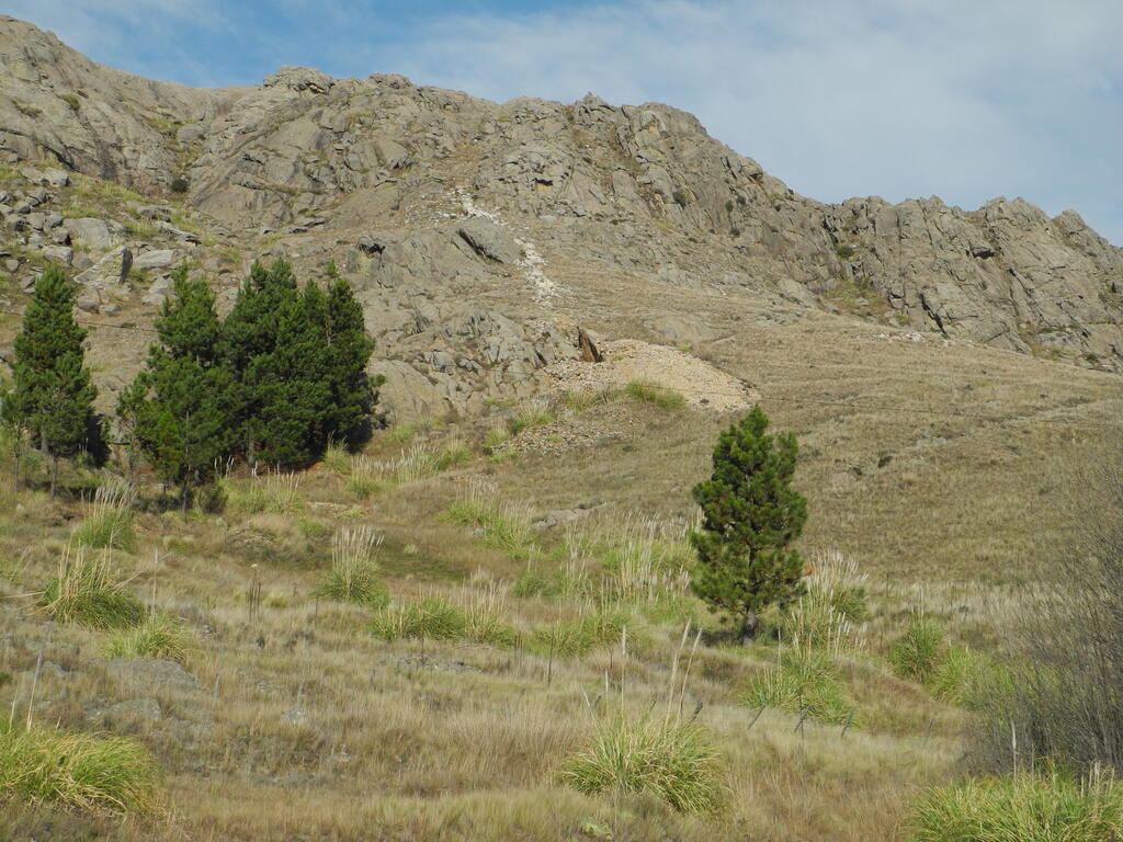 Altes Bergwerk La Puntana an der RP9